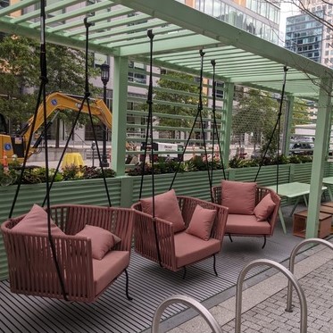 roadside, parklet, g r p, grating