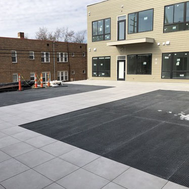 molded grating, micro mesh, f r p grating, rooftop park