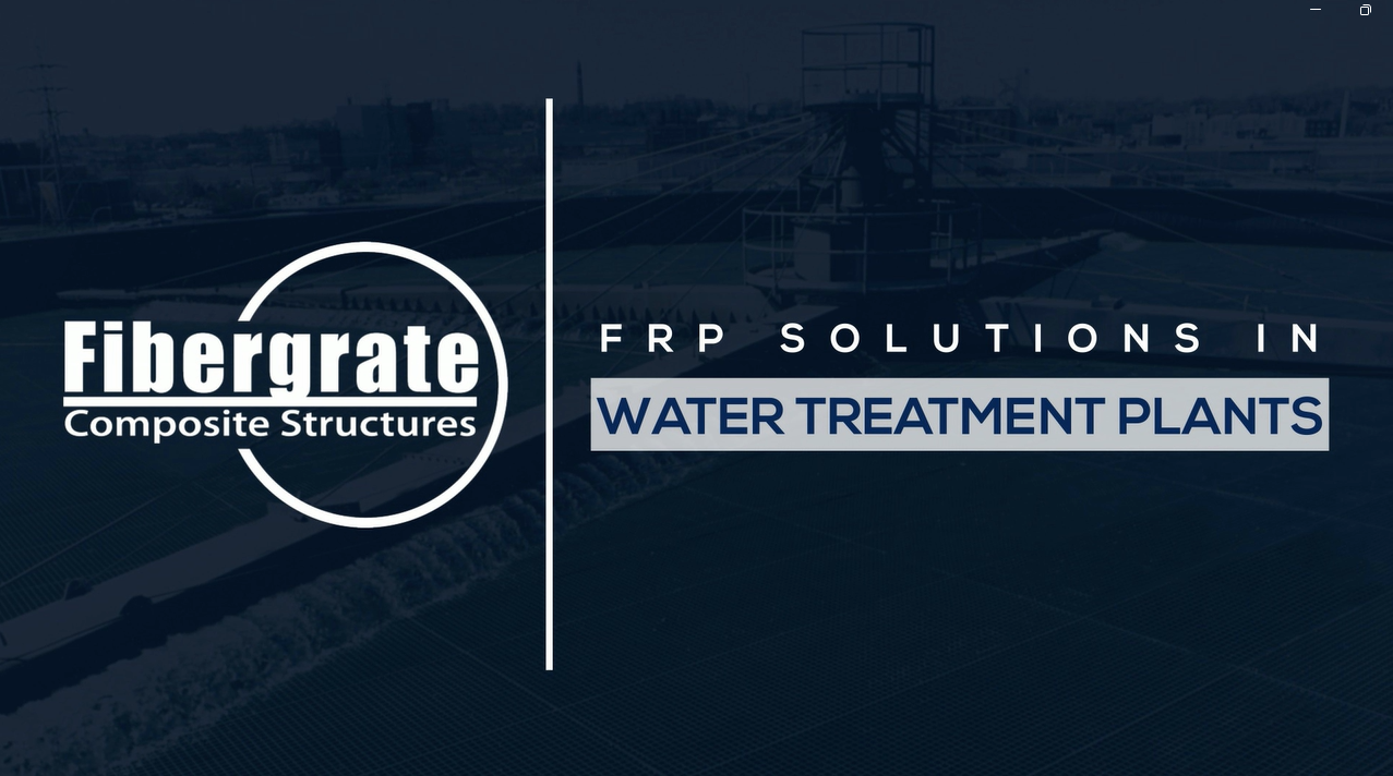 f r p, g r p, composite, structures, for, waste, water, treatment, plants